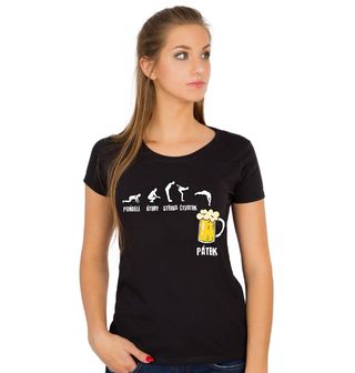 Obrázek 1 produktu Dámské tričko Zasloužené Páteční Pivo