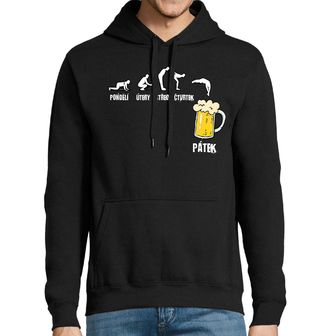 Obrázek 1 produktu Pánská mikina Zasloužené Páteční Pivo