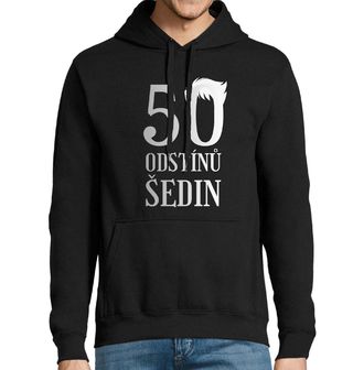 Obrázek 1 produktu Pánská mikina 50 odstínů šedin