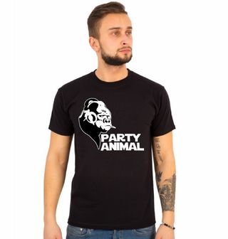 Obrázek 1 produktu Pánské tričko Party Animal Gorila se sluchátky