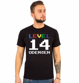 Obrázek 1 produktu Pánské tričko Level 14 odemčen