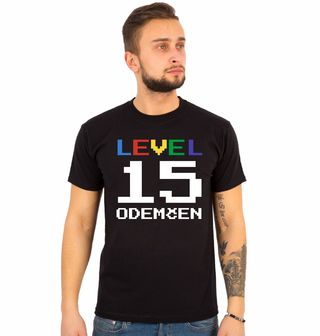 Obrázek 1 produktu Pánské tričko Level 15 odemčen