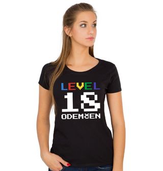 Obrázek 1 produktu Dámské tričko Level 18 odemčen