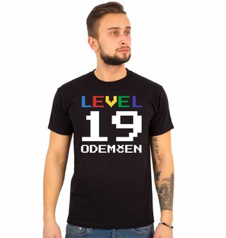 Obrázek 1 produktu Pánské tričko Level 19 odemčen