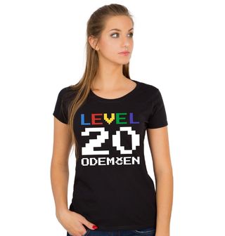 Obrázek 1 produktu Dámské tričko Level 20 odemčen