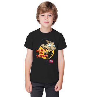 Obrázek 1 produktu Dětské tričko Mr.Bean s medvídkem Respect the Teddy! (Velikost: 7-8)