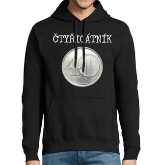 Obrázek 1 produktu Pánská mikina Čtyřicátník 40 haléřů