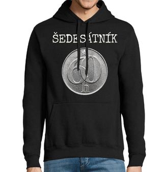 Obrázek 1 produktu Pánská mikina Šedesátník 60. Kulatiny Československý Haléř