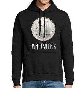 Obrázek 1 produktu Pánská mikina Osmdesátník 80 haléřů