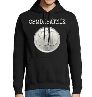 Obrázek 1 produktu Pánská mikina Osmdesátník 80. Kulatiny Československý Haléř