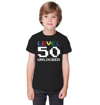 Obrázek 1 produktu Dětské tričko Level 50 Unlocked