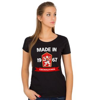 Obrázek 1 produktu Dámské tričko Made in 1967 Czechoslovakia