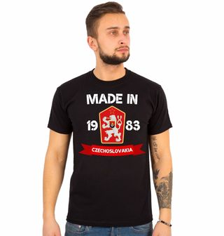 Obrázek 1 produktu Pánské tričko Made in 1983 Czechoslovakia