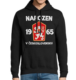 Obrázek 1 produktu Pánská mikina Narozen 1965 v Československu