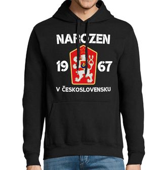 Obrázek 1 produktu Pánská mikina Narozen 1967 v Československu