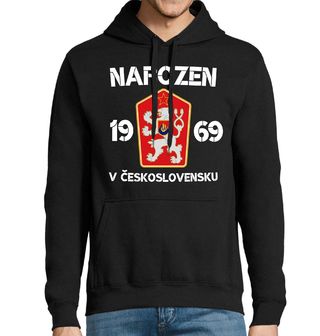 Obrázek 1 produktu Pánská mikina Narozen 1969 v Československu
