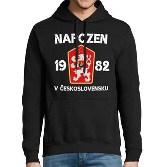 Obrázek 1 produktu Pánská mikina Narozen 1982 v Československu