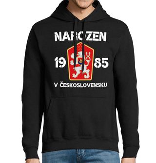 Obrázek 1 produktu Pánská mikina Narozen 1985 v Československu