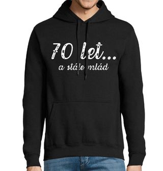 Obrázek 1 produktu Pánská mikina 70 let... a stále mlád