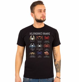 Obrázek 1 produktu Pánské tričko Druhy Hlubinných Krabů