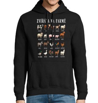 Obrázek 1 produktu Pánská mikina Zvířata na Farmě