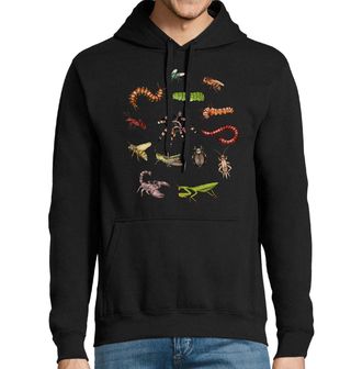 Obrázek 1 produktu Pánská mikina Druhy Hmyzu