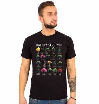 Obrázek 1 produktu Pánské tričko Druhy Stromů