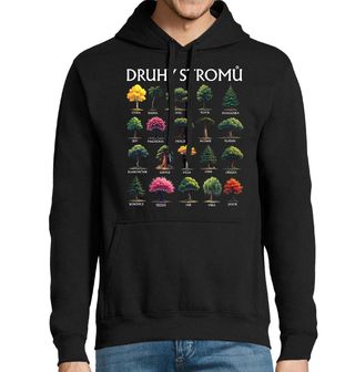 Obrázek 1 produktu Pánská mikina Druhy Stromů