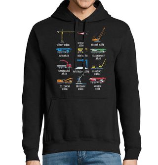 Obrázek 1 produktu Pánská mikina Typy Jeřábů