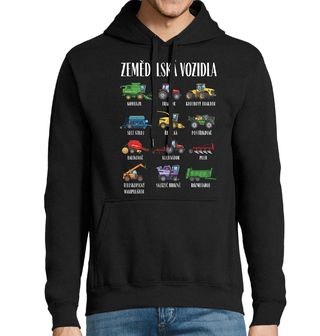 Obrázek 1 produktu Pánská mikina Druhy Zemědělských Vozidel