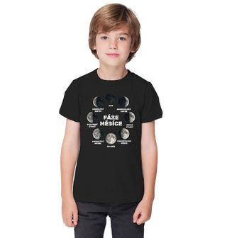 Obrázek 1 produktu Dětské tričko Fáze Měsíce Od Úplňku po Nov