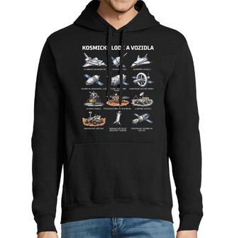 Obrázek 1 produktu Pánská mikina Kosmické Lodě a Vozidla