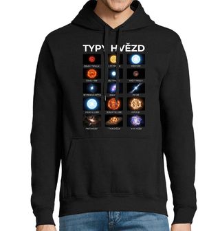 Obrázek 1 produktu Pánská mikina Typy Hvězd