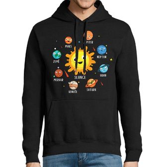 Obrázek 1 produktu Pánská mikina Slunce a jeho Planetky