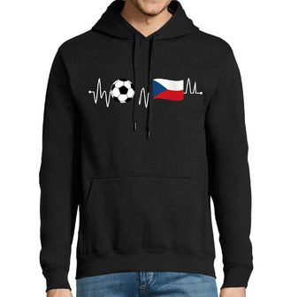 Obrázek 1 produktu Pánská mikina Český Kardiogram a Fotbal