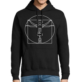 Obrázek 1 produktu Pánská mikina Vitruviánský Otvírák na Víno