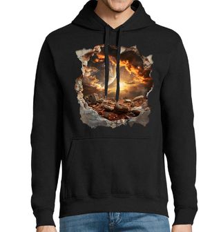 Obrázek 1 produktu Pánská mikina Portál do Jiné Dimenze 3D