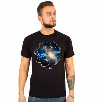 Obrázek 1 produktu Pánské tričko Portál do Mezihvězdné Mlhoviny 3D