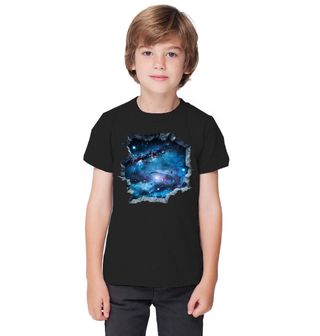 Obrázek 1 produktu Dětské tričko Portál do Vesmíru 3D