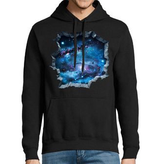 Obrázek 1 produktu Pánská mikina Portál do Vesmíru 3D