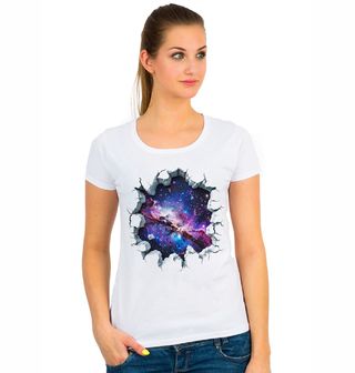 Obrázek 1 produktu Dámské tričko Vesmírný Portál 3D