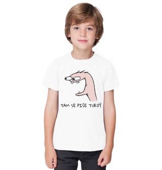 Obrázek 1 produktu Dětské tričko Věčný Šprt Tam se píše tvrdý