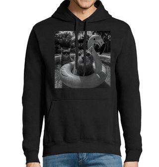 Obrázek 1 produktu Pánská mikina Kočka v Bazénu