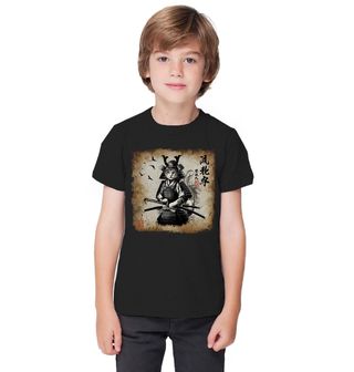 Obrázek 1 produktu Dětské tričko Samurajská Kočka