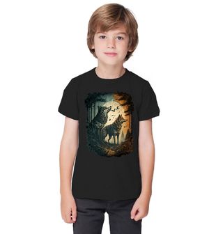 Obrázek 1 produktu Dětské tričko Měsíční Vlci