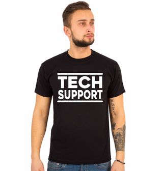 Obrázek 1 produktu Pánské tričko Technická Podpora Tech Support