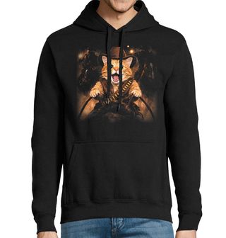 Obrázek 1 produktu Pánská mikina Kovbojská Kočka na Útěku