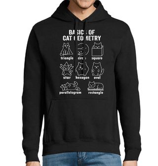 Obrázek 1 produktu Pánská mikina Základy Kočičí Geometrie