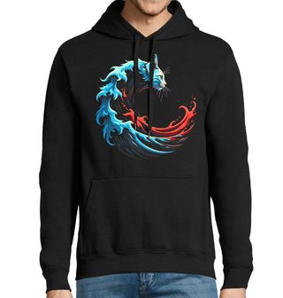 Obrázek 1 produktu Pánská mikina Kočičí Mořská Vlna