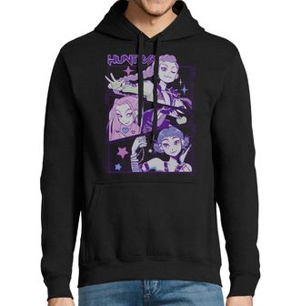 Obrázek 1 produktu Pánská mikina Huntrix Rume, Mira, Zoey KPop Demon Hunters